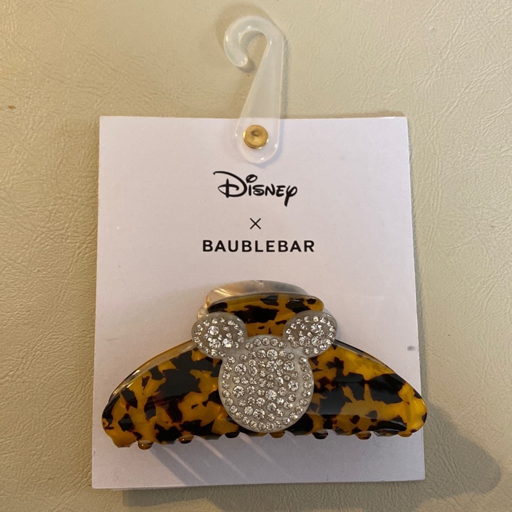 Disney X Baublebar Mickey Mouse Claw Hair Clip
